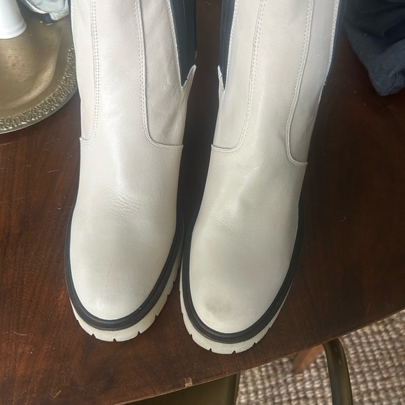 Free People boots, no wear, small stain/penny. Sz 41 ( 11US) James chunky - Picture 3 of 12